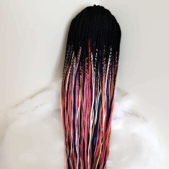 Multi Color Cornrow - Picture 2 of 3
